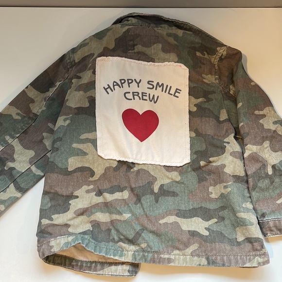 Zara kids army print jacket - Picture 2 of 3